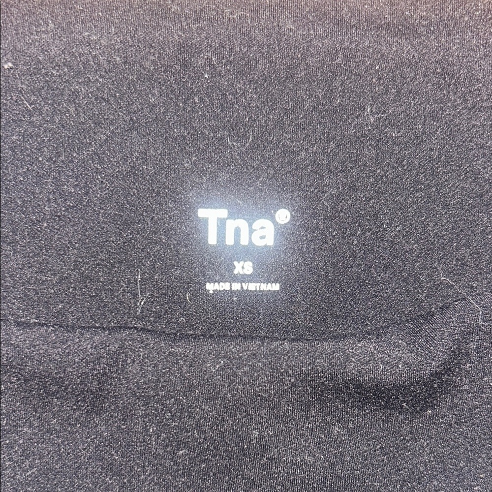 TNA Black Flare Leggings - Picture 2 of 4